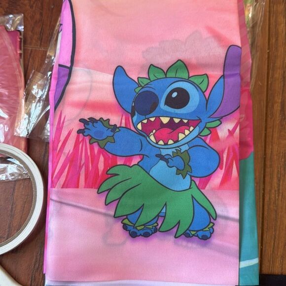 NWT LILO & Stitch Birthday Party Backdrop Decorations Balloons Cake Topper - Picture 13 of 13